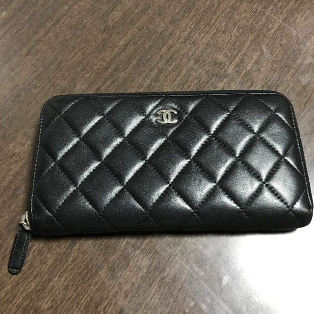 CHANEL(シャネル)のシャネル マトラッセ ラウンドファスナー長財布 レディースのファッション小物(財布)の商品写真