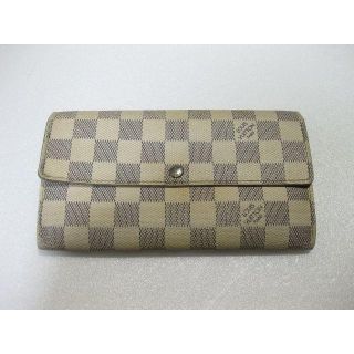 ルイヴィトン(LOUIS VUITTON)の正規品　ルイヴィトン　アズール　ポルトフォイユサラ　財布　長財布(財布)