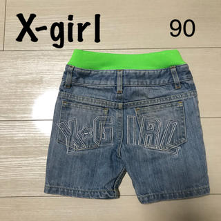エックスガール(X-girl)のX- girl ショートパンツ 90(パンツ/スパッツ)