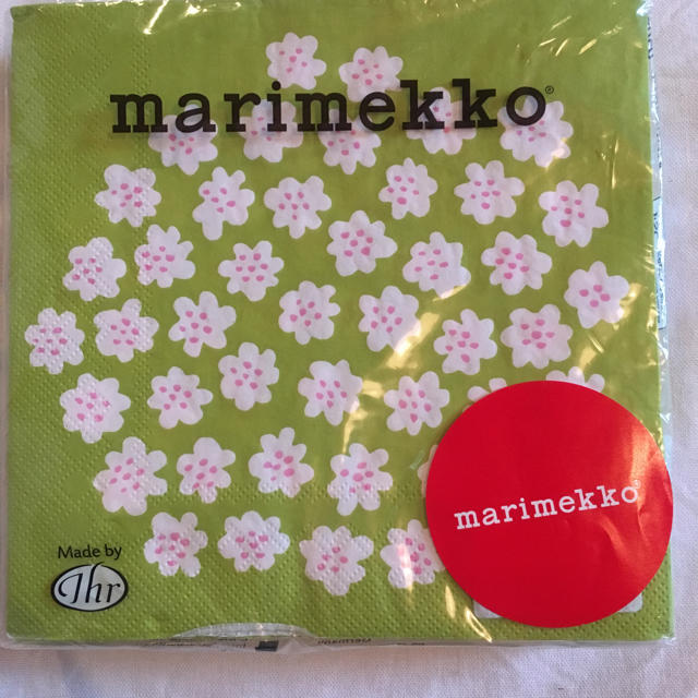 marimekko(マリメッコ)のmarimekko マリメッコ ペーパーナプキン  インテリア/住まい/日用品のキッチン/食器(テーブル用品)の商品写真