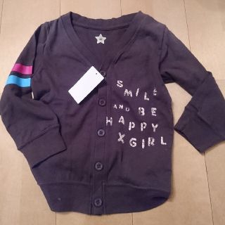 エックスガールステージス(X-girl Stages)のエックスガールステージス*新品*カーディガン(カーディガン)