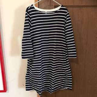 ユニクロ(UNIQLO)の値下げ☆ユニクロ☆ボーダーワンピース 150(ワンピース)