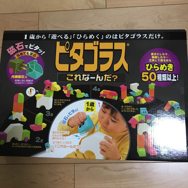 ピタゴラス ブロック おもちゃ 1歳から 知育玩具 キッズ/ベビー/マタニティのおもちゃ(知育玩具)の商品写真