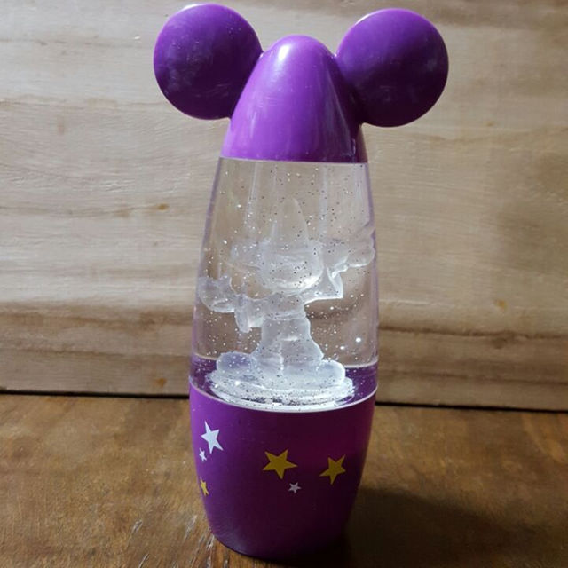 Disney - 中古美品 ミッキーマウス スノードーム LEDライト付き Disney - 中古美品 ミッキーマウス スノードーム LEDライト付き
