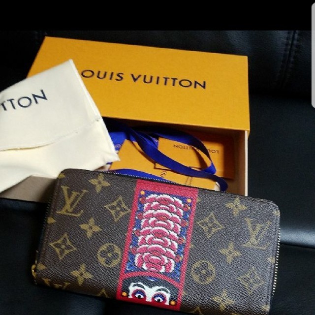 現品限り一斉値下げ!】 新品 - VUITTON LOUIS 長財布 山本寛斎コラボ