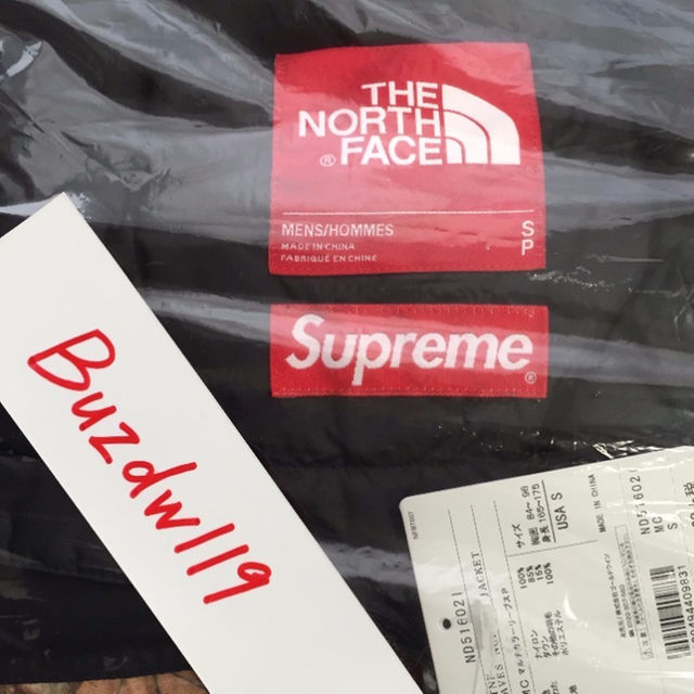 Supreme(シュプリーム)のS Supreme TNF Nuptse Jacket Leaves 16AW メンズのジャケット/アウター(ダウンジャケット)の商品写真