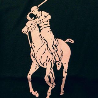 ラルフローレンピンクポニーTシャツM