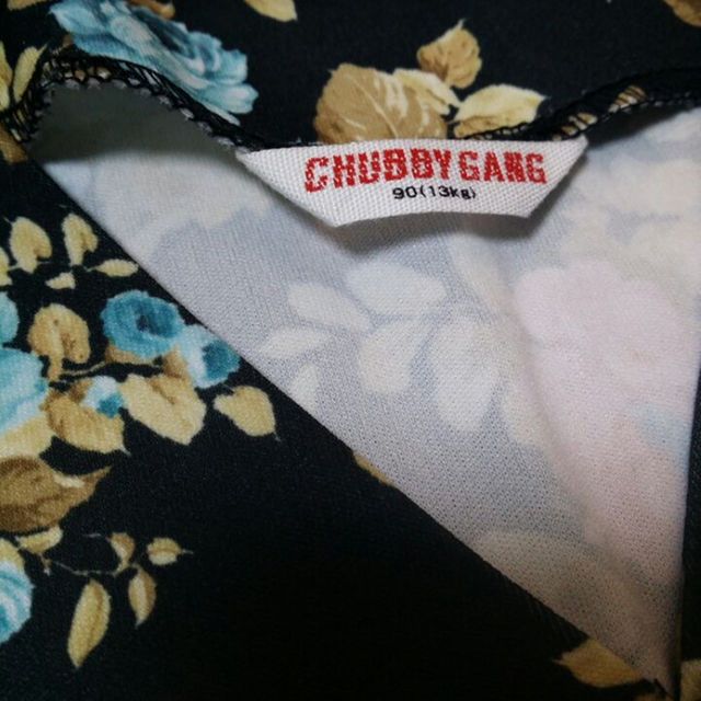 CHUBBYGANG(チャビーギャング)の美品… チャビーギャング (チュニック)ワンピース 90サイズ キッズ/ベビー/マタニティのベビー服(~85cm)(ワンピース)の商品写真