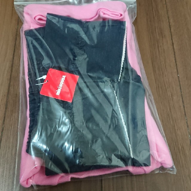 みーちゃん様専用!新品、タグ付!ミキハウス 上下セット 90サイズ