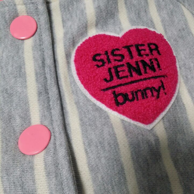 JENNI(ジェニィ)の新品タグ付き！sister jenni 春・秋アウター 120サイズ キッズ/ベビー/マタニティのキッズ服女の子用(90cm~)(ジャケット/上着)の商品写真