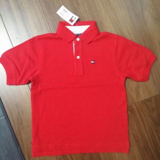 トミーヒルフィガー(TOMMY HILFIGER)の新品タグ付き！tommy hilfiger  ポロシャツ サイズ4(4歳くらい)(Tシャツ/カットソー)