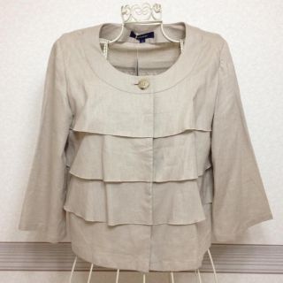 🌷新品、値下げノーカラジャケット✨(ノーカラージャケット)