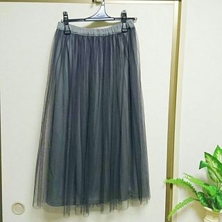 よね様専用 美品☆チュールロングスカート(ロングスカート)