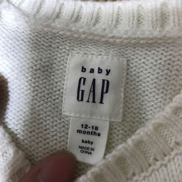 babyGAP(ベビーギャップ)の美品 GAP ワンピ キッズ/ベビー/マタニティのベビー服(~85cm)(ワンピース)の商品写真