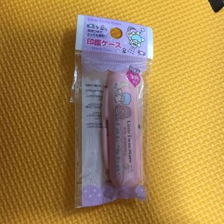 新品 キキララ印鑑ケース 朱肉付き(その他)