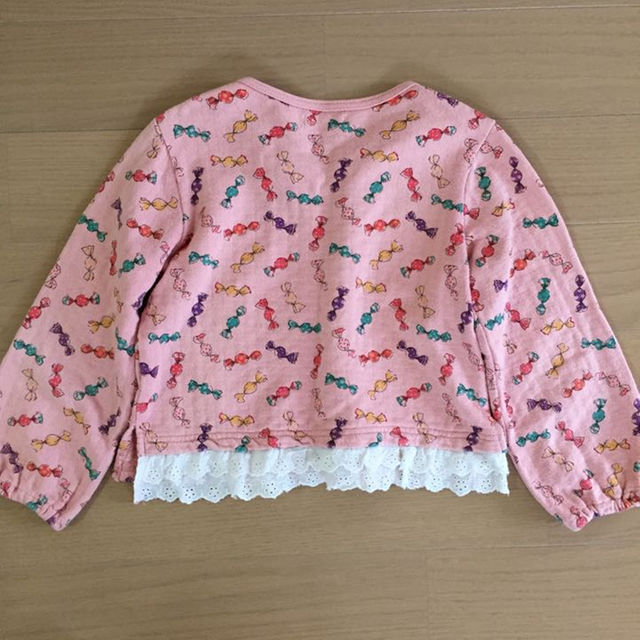 Youpi!(ユッピー)のユッピー☆裏起毛トレーナー キッズ/ベビー/マタニティのキッズ服女の子用(90cm~)(その他)の商品写真