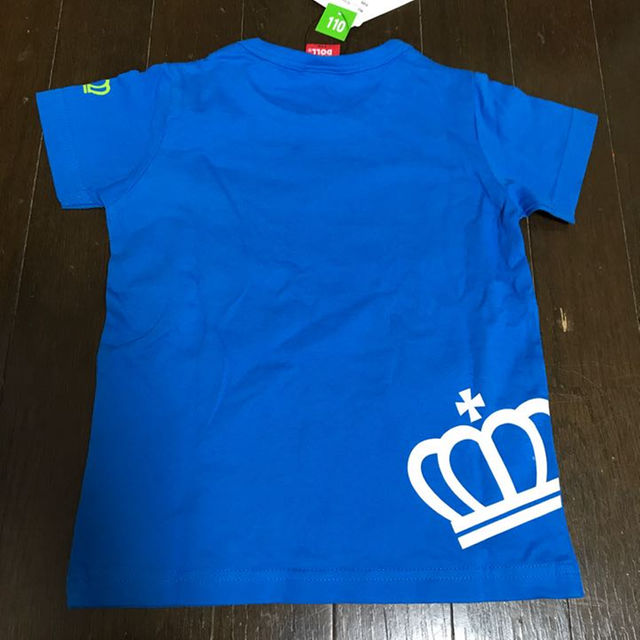 BABYDOLL(ベビードール)のemi様専用新品 ベビードール半袖Tシャツでかロゴ 110ブルー キッズ/ベビー/マタニティのキッズ服男の子用(90cm~)(その他)の商品写真