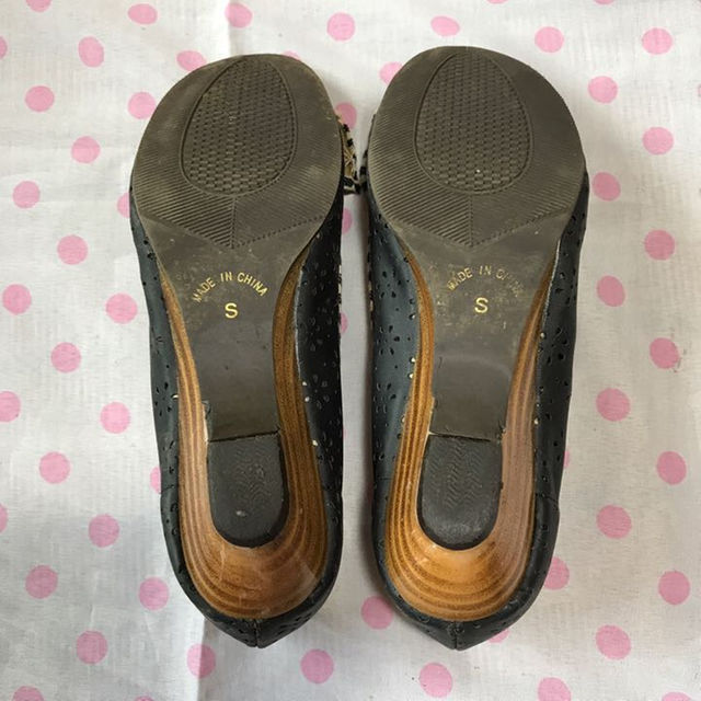 パンプス♡ブラック  Sサイズ レディースの靴/シューズ(ハイヒール/パンプス)の商品写真