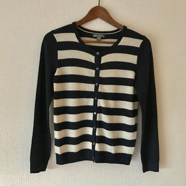 GAP(ギャップ)の+++GAP+++ボーダーカーディガン xs レディースのトップス(カーディガン)の商品写真