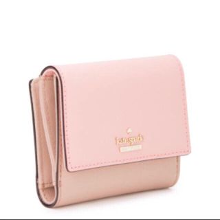 ケイトスペードニューヨーク(kate spade new york)のケイトスペード 二つ折り財布 ピンク(財布)