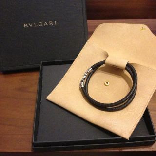 ブルガリ(BVLGARI)のBVLGARI レザーチョーカー(ネックレス)