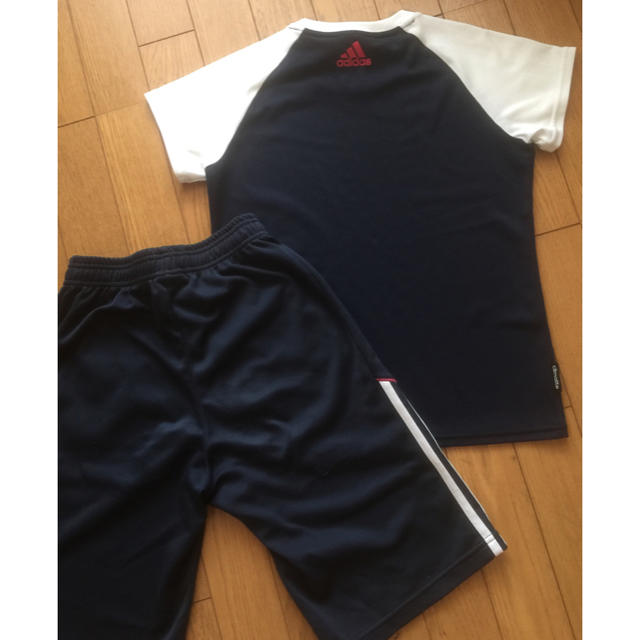 adidas(アディダス)のＴシャツ＆半パン セット キッズ/ベビー/マタニティのキッズ服女の子用(90cm~)(パンツ/スパッツ)の商品写真