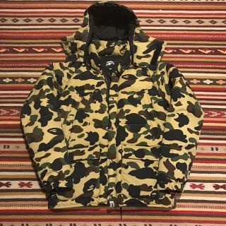 A BATHING APE - A bathing ape bape 1st カモ ダウン ジャケット Mの