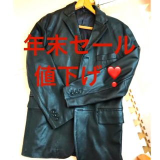 ジュンメン(JUNMEN)のJUN MENレザージャケット 美品(レザージャケット)