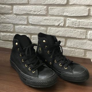 コンバース(CONVERSE)のコンバース ブラック 37(スニーカー)