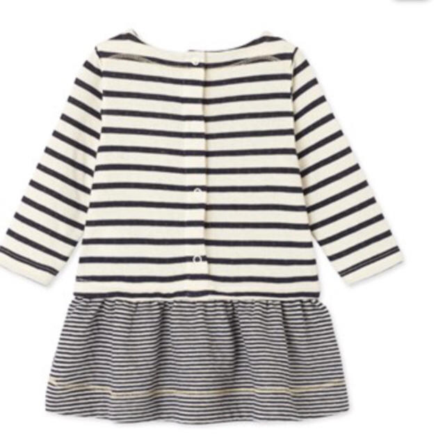 PETIT BATEAU(プチバトー)のゆんさま専用チュビックマリニエールワンピース キッズ/ベビー/マタニティのキッズ服女の子用(90cm~)(ワンピース)の商品写真