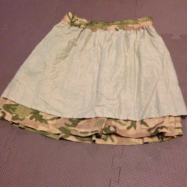 URBAN RESEARCH(アーバンリサーチ)のミズイロインド迷彩ミニスカート レディースのスカート(ミニスカート)の商品写真