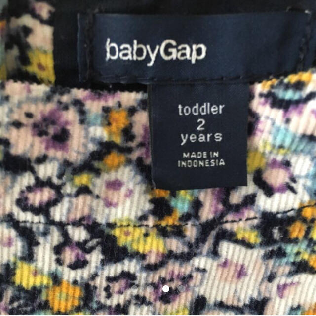 babyGAP(ベビーギャップ)のArissa様専用☆gapベビー ☆花柄ワンピース95センチ キッズ/ベビー/マタニティのキッズ服女の子用(90cm~)(ワンピース)の商品写真