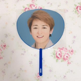 アラシ(嵐)の嵐＊大野智 ミニうちわ(アイドルグッズ)