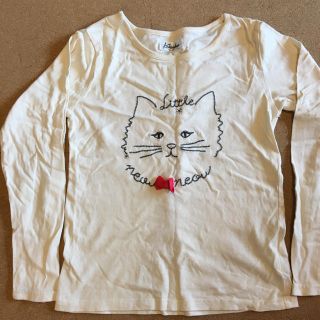 ベルメゾン(ベルメゾン)のネコ 長袖カットソー (Tシャツ/カットソー)