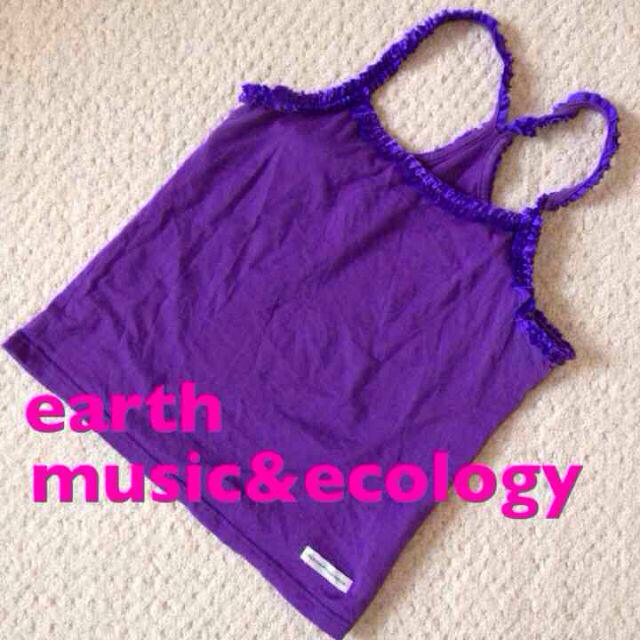 earth music & ecology(アースミュージックアンドエコロジー)のミュージック&エコロジー♡キャミソール レディースのトップス(キャミソール)の商品写真