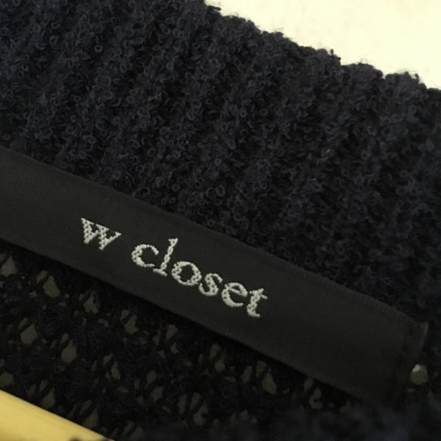 w closet(ダブルクローゼット)のw closet＊ドッキングチュールワンピース レディースのワンピース(ひざ丈ワンピース)の商品写真