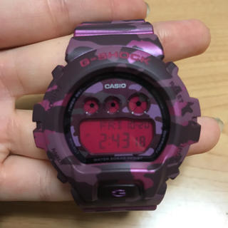 ジーショック(G-SHOCK)のG-SHOCK 迷彩 ピンク 紫(腕時計)