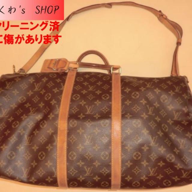 LOUIS VUITTON(ルイヴィトン)の『きぬあき様専用』【少々難あり】LOUISVUITTON　ボストンバッグ レディースのバッグ(ボストンバッグ)の商品写真