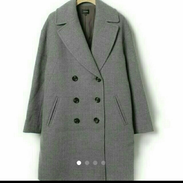 LE CIEL BLEU(ルシェルブルー)のウール100％　上質コート レディースのジャケット/アウター(ロングコート)の商品写真