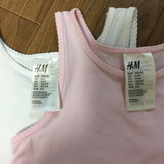 H&M(エイチアンドエム)のsummer girl 様専用 キッズ/ベビー/マタニティのキッズ服女の子用(90cm~)(下着)の商品写真