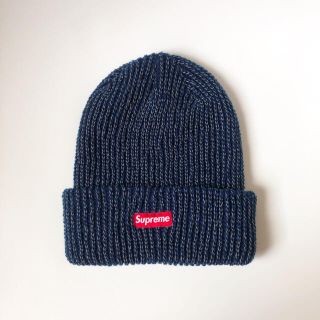 シュプリーム(Supreme)の【新品】Supreme シュプリーム ニットキャップ ネイビー 紺 (ニット帽/ビーニー)