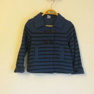 プチバトー(PETIT BATEAU)の【ぽこにゃん様専用】プチバトー　Pコート４歳(ジャケット/上着)