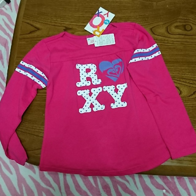 Roxy(ロキシー)の新品ロキシーロンT キッズ/ベビー/マタニティのキッズ服女の子用(90cm~)(Tシャツ/カットソー)の商品写真