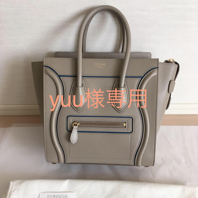 celine(セリーヌ)の定価42.6万円。再値下げ。短時間のみ使用★セリーヌ★ラゲージ マイクロ レディースのバッグ(ハンドバッグ)の商品写真