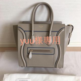 セリーヌ(celine)の定価42.6万円。再値下げ。短時間のみ使用★セリーヌ★ラゲージ マイクロ(ハンドバッグ)