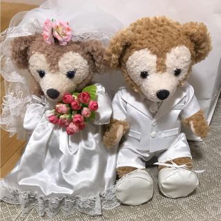 ダッフィー(ダッフィー)の結婚式 ダッフィー シェリーメイ 衣装 スタンド セット(ウェルカムボード)