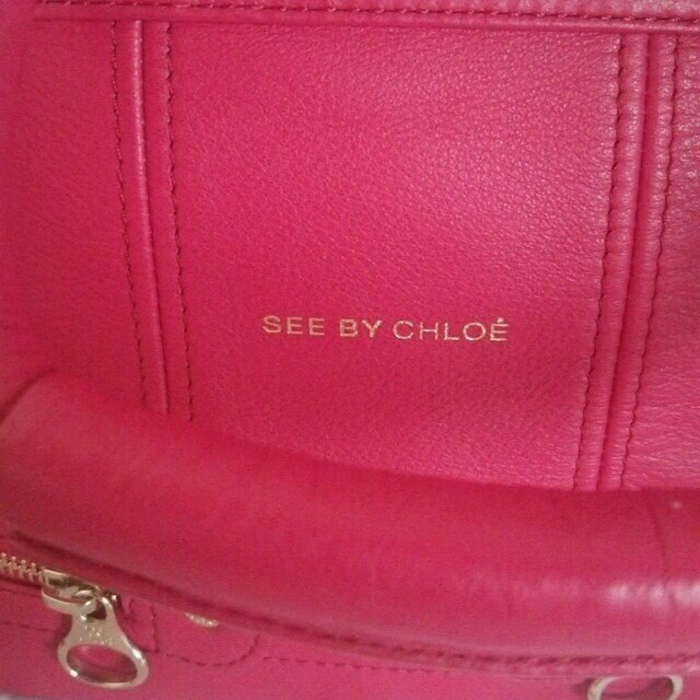 SEE BY CHLOE(シーバイクロエ)の❤SEE BY CHLOE❤ピンクバッグ レディースのバッグ(ショルダーバッグ)の商品写真