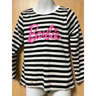 バービー(Barbie)のBarbieのボーダートップス(Tシャツ/カットソー)