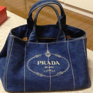 プラダ(PRADA)のPRADAデニムトート(トートバッグ)