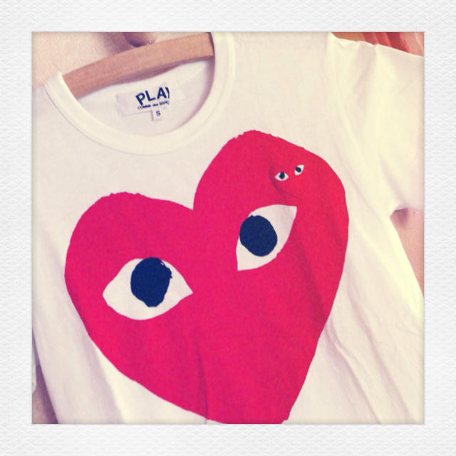 COMME des GARCONS(コムデギャルソン)のギャルソン♡Ｔシャツ レディースのトップス(Tシャツ(半袖/袖なし))の商品写真